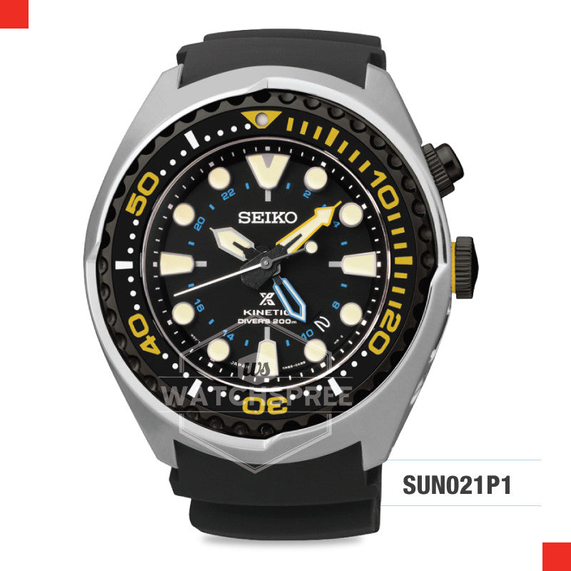 Watchspree | Seiko Prospex Kinetic Diver Watch SUN021P1 (Not for EU Buyers)