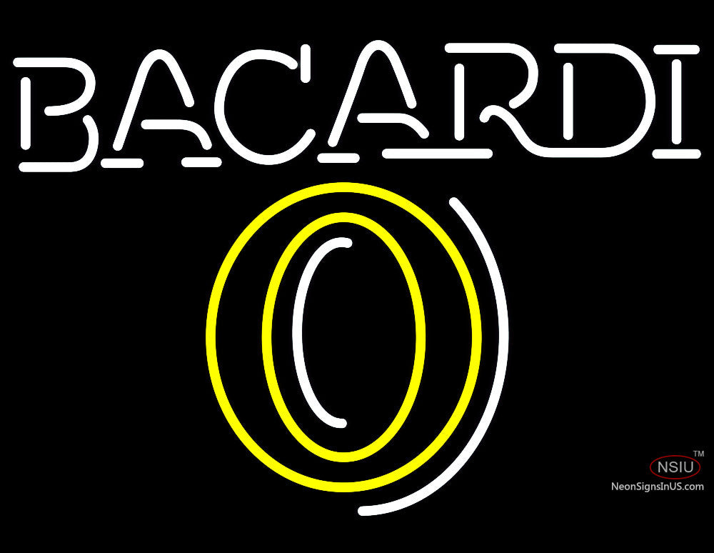 Bacardi O Neon Rum Sign