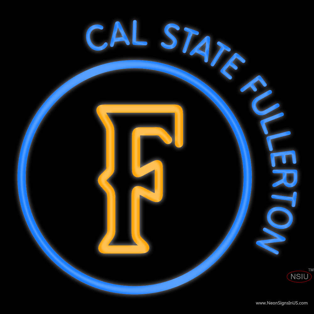 Cal State Fullerton Titans Alternate Pres NCAA Neon Sign x – NeonSigns