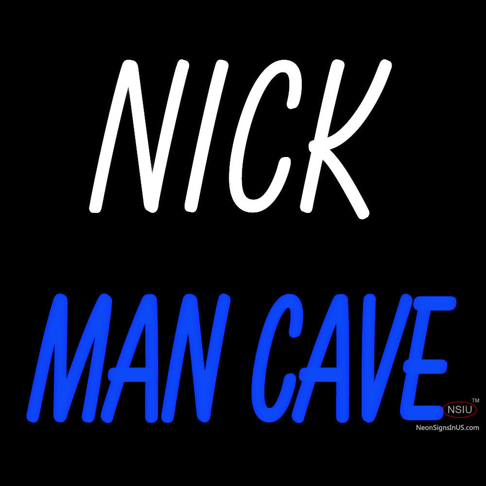 Custom Nick Man Cave Neon Sign