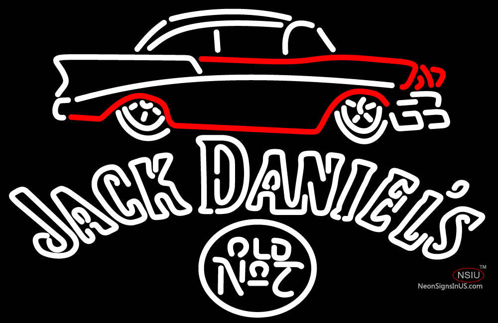 Jack Daniels 7 Chevy Neon Sign - Bro Néon
