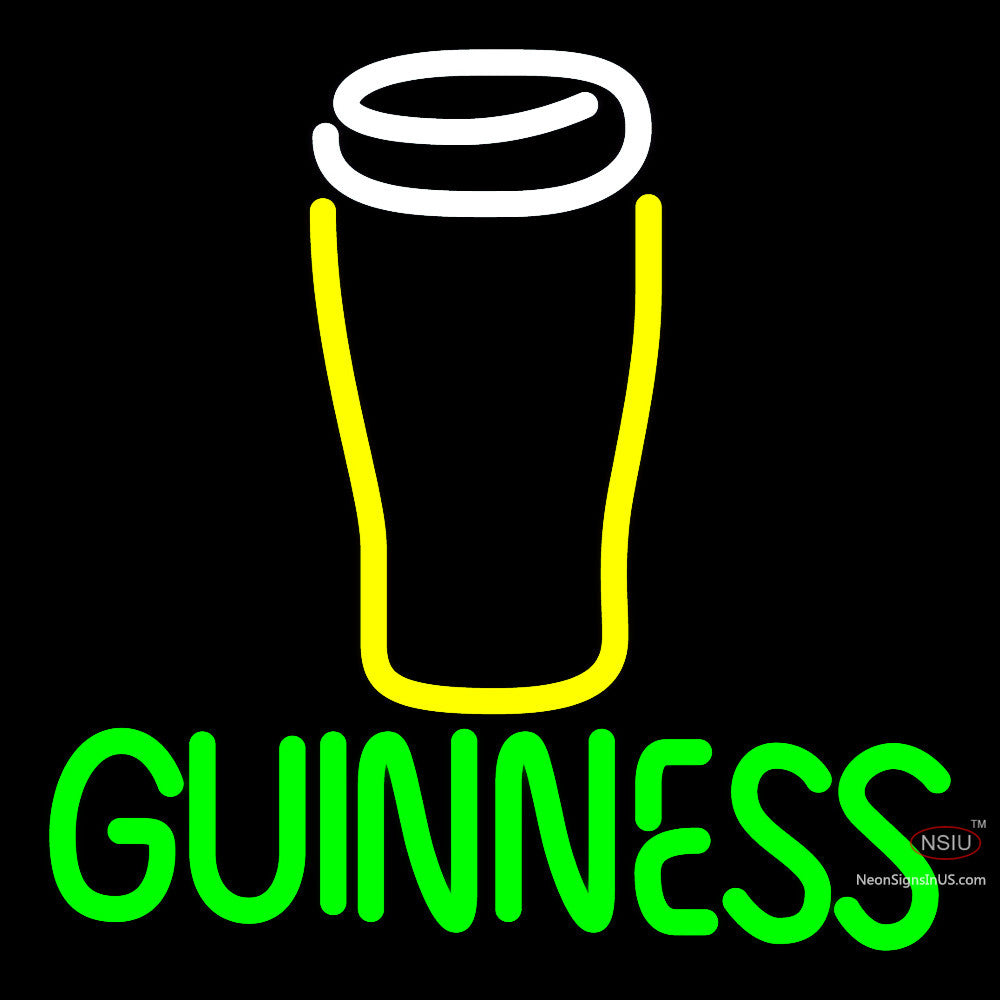 Guinness Glass Neon Beer Sign x – Bro Neon Sign