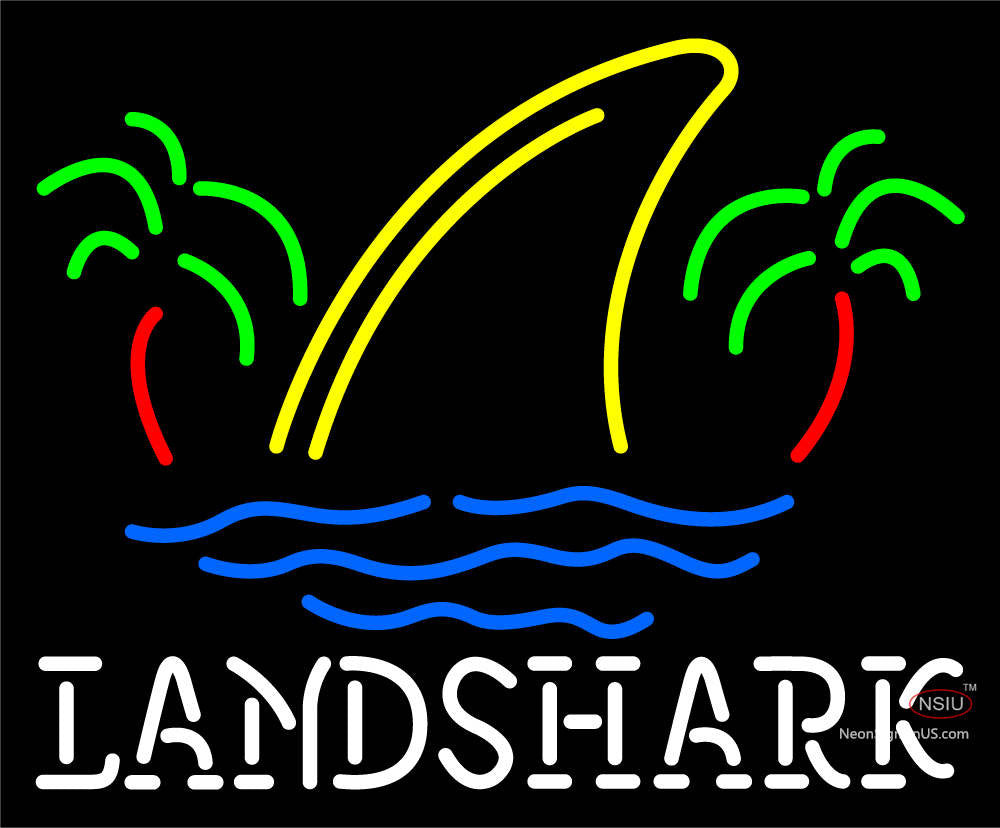 Jimmy Buffett Landshark Lager Beer Neon Sign – NeonSigns