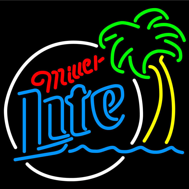 miller lite beer neon sign – NEON FACTORY