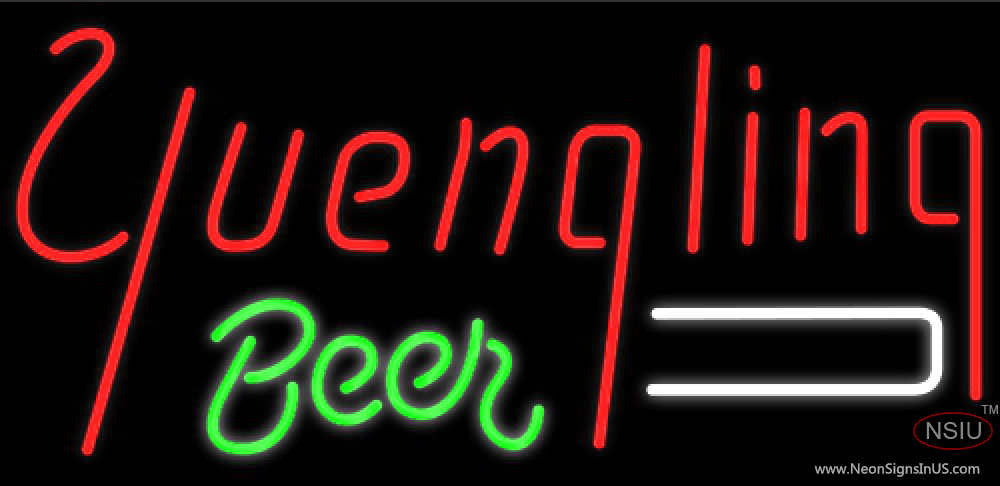 Signe de la bière Neon Yuengling