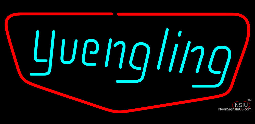 Yuengling Red Border Neon Beer Sign