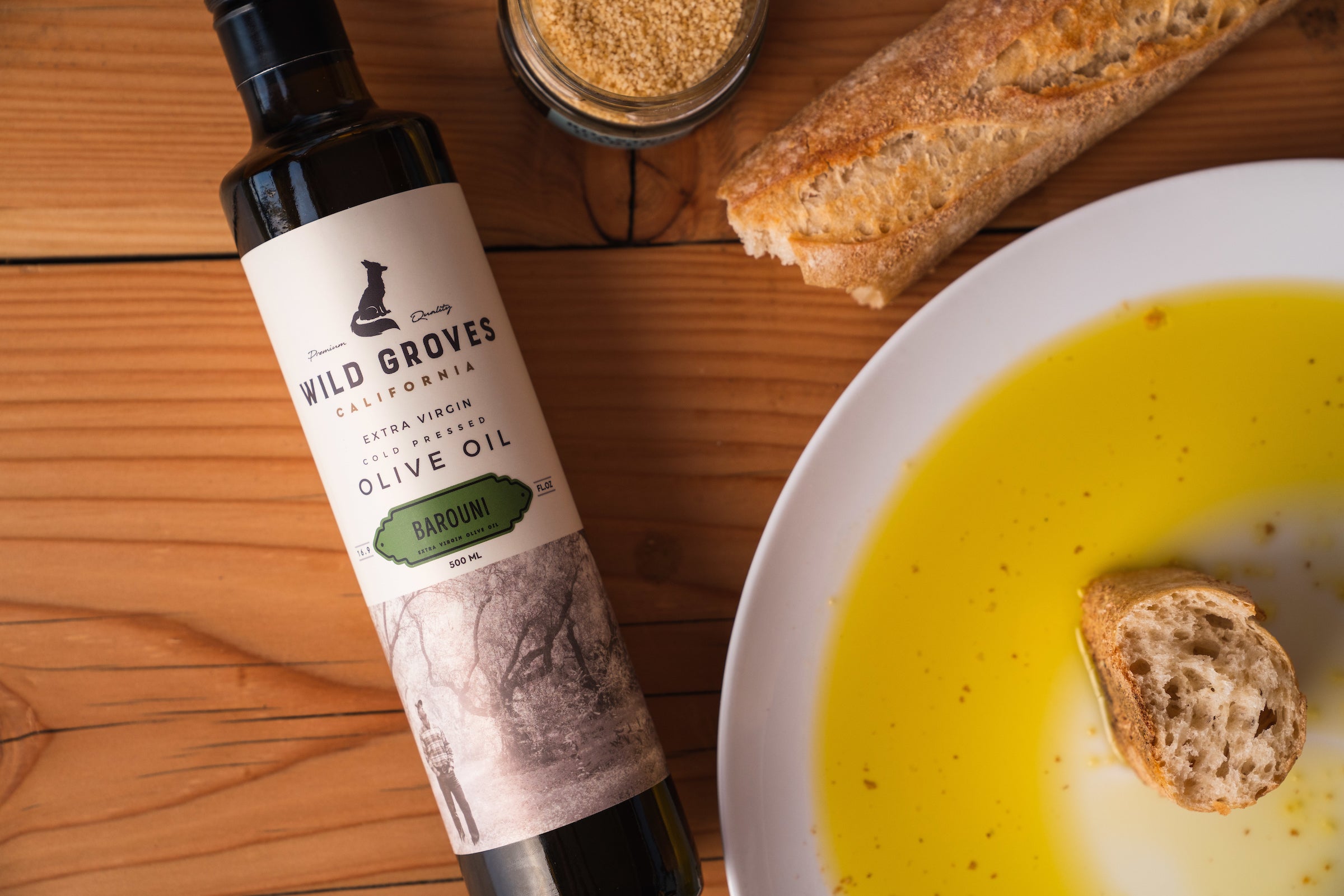 Foxy Extra Virgin Olive Oil | Wild Groves | California Olive Oil