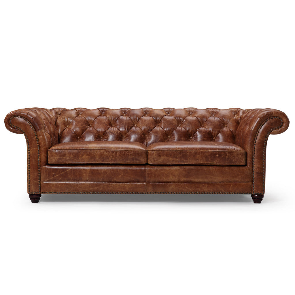 Westminster Chesterfield Leather Sofa Rose Moore HK