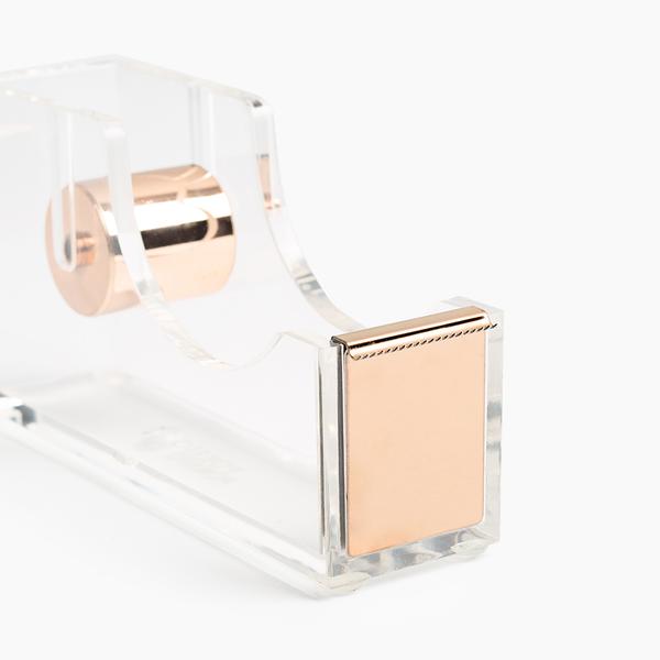 Clear & Gold Tape Dispenser – The Paper Company India