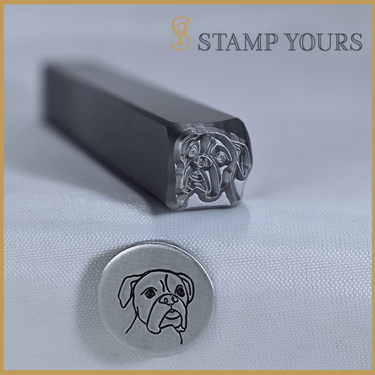 Beagle Metal Stamp