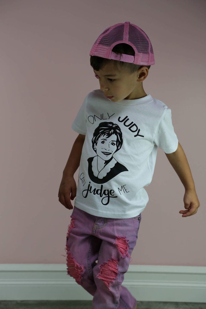 only judy can judge me t shirt