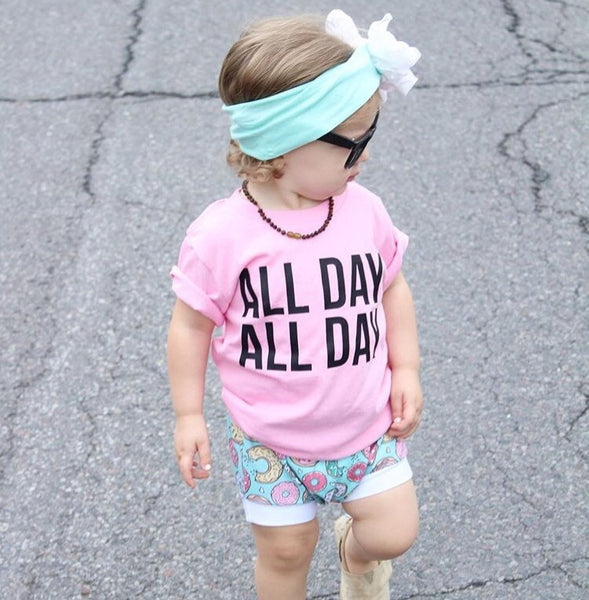 All Day All Day Kids Funny Tee | spillthebeansetc.com