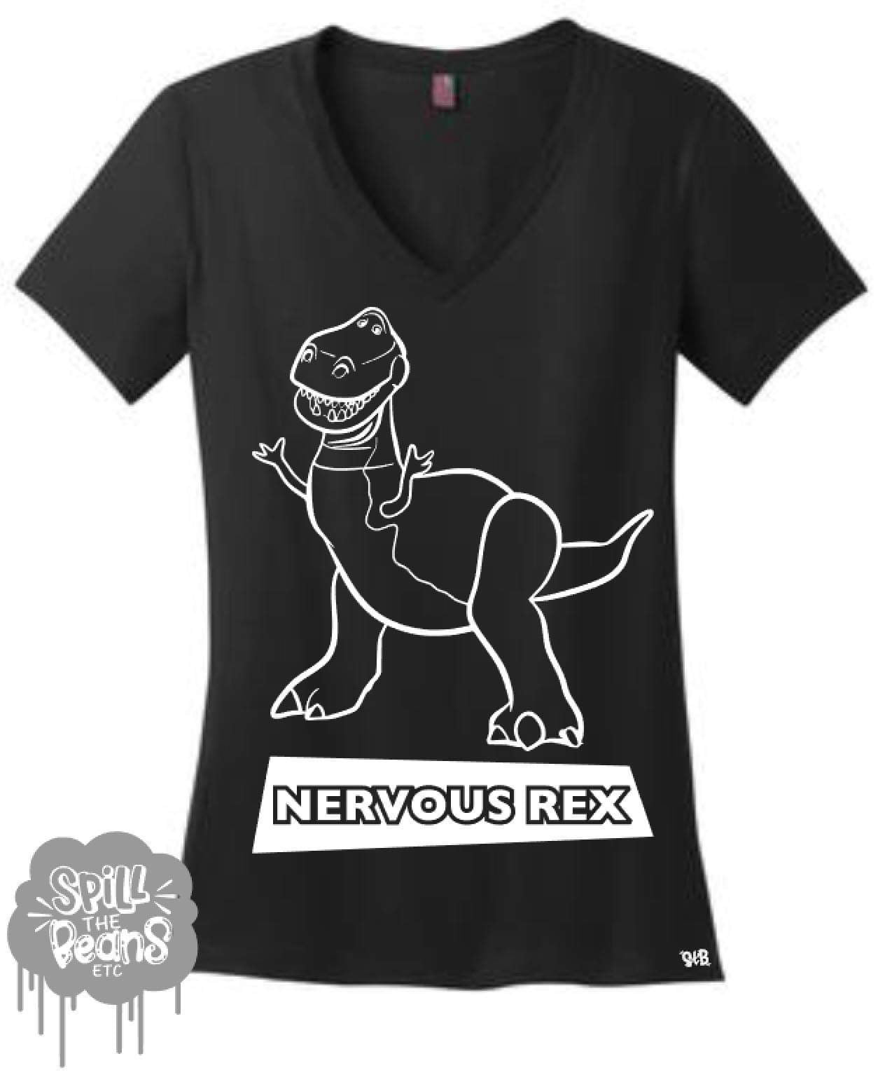 Nervous REX. tee or tank