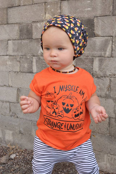 I Myself Am Strange and Unusual Pumpkin Halloween Shirt ...