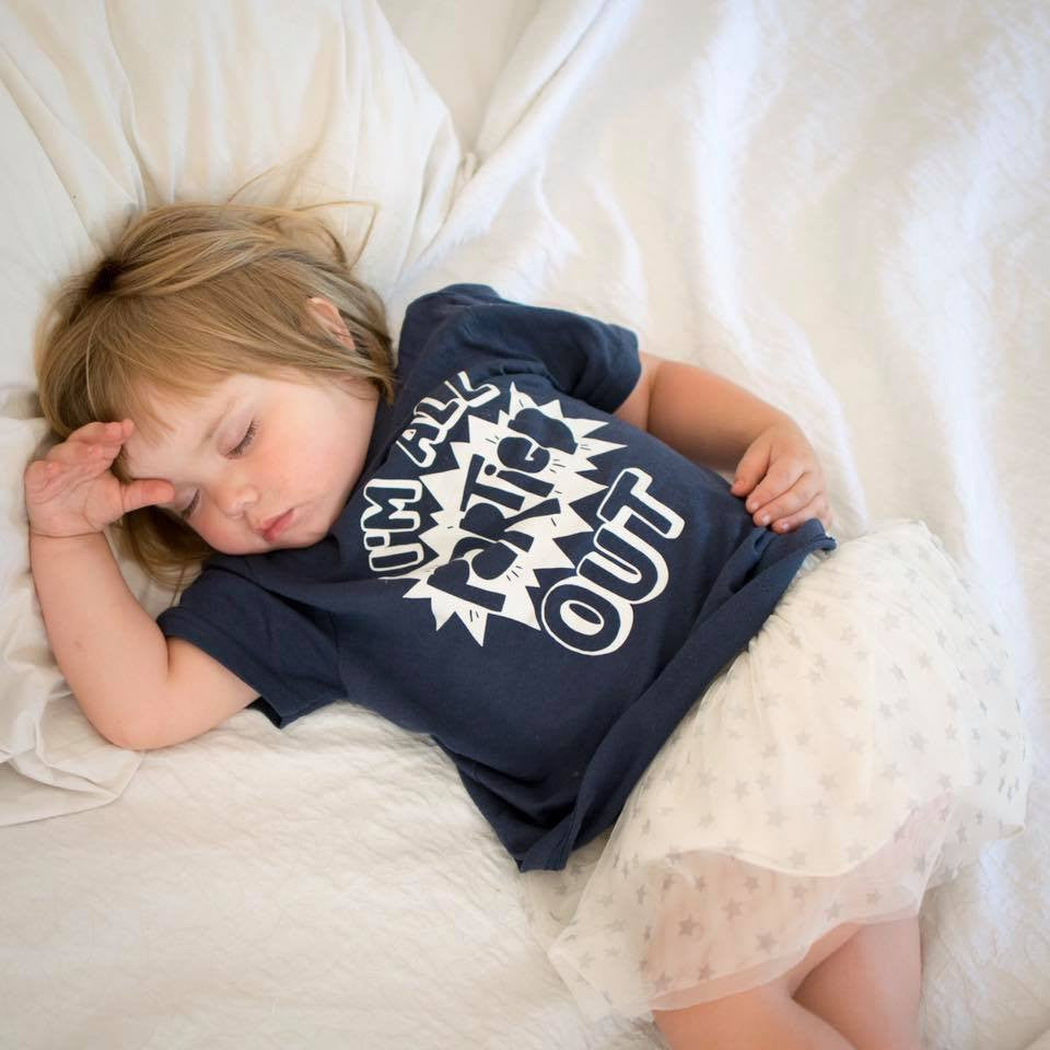 All Partied Out Baby Toddler Tee