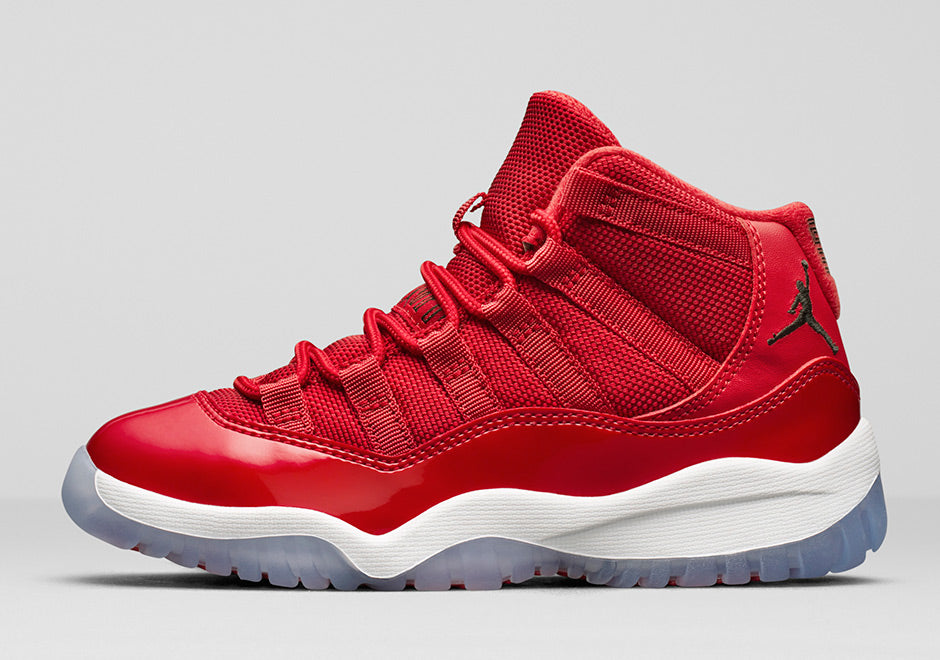 jordan retro 11 red kids