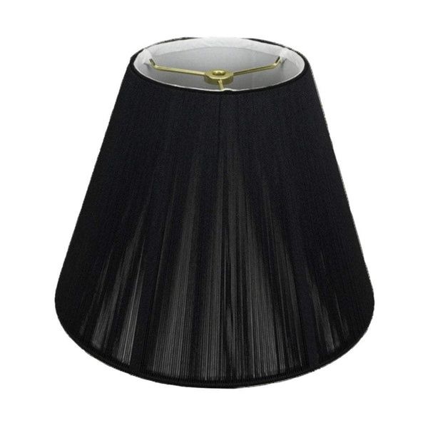 Black Empire Chandelier Soft Lining Silk String Lamp Shade ...