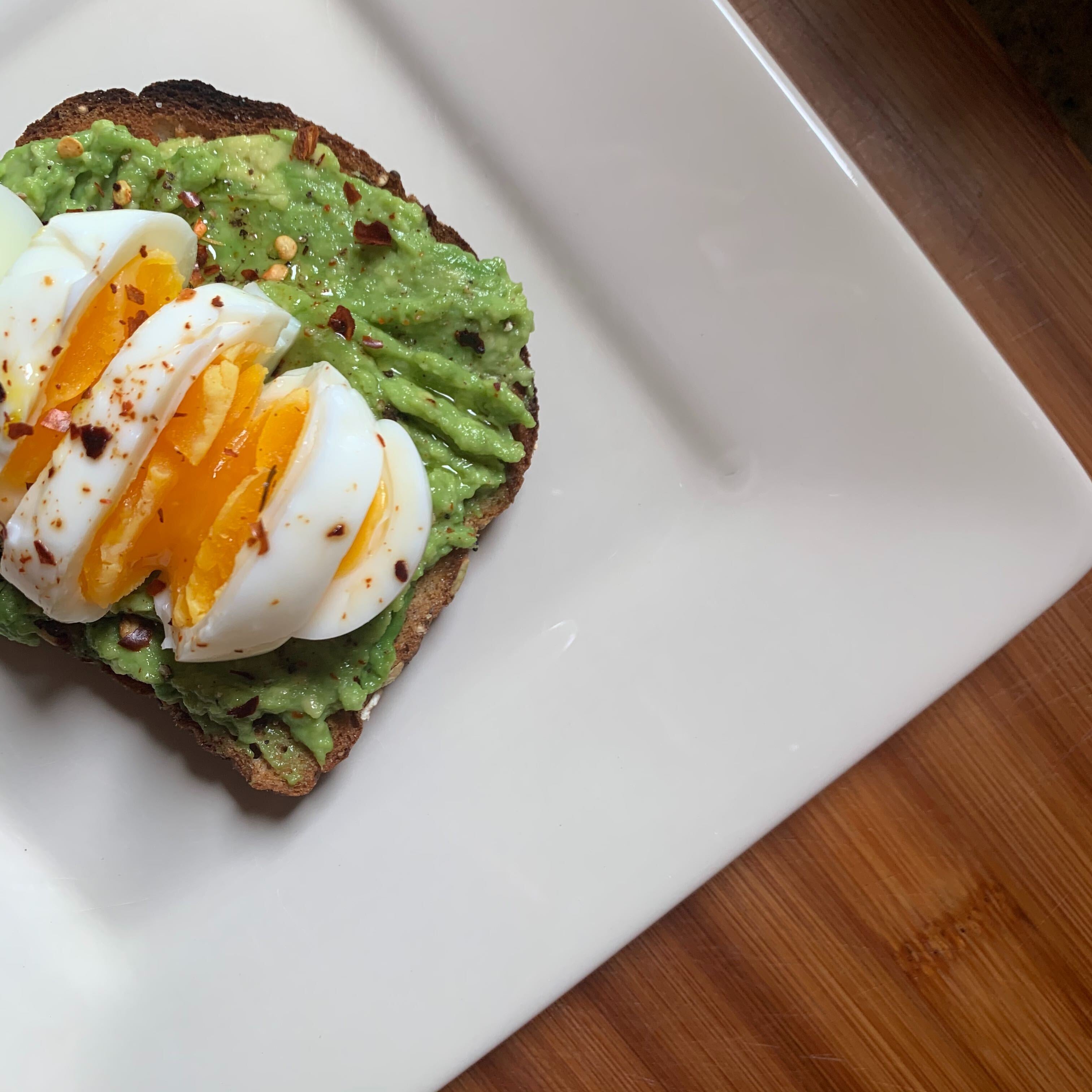 Photo of Avocado Toast with soft-boiled egg