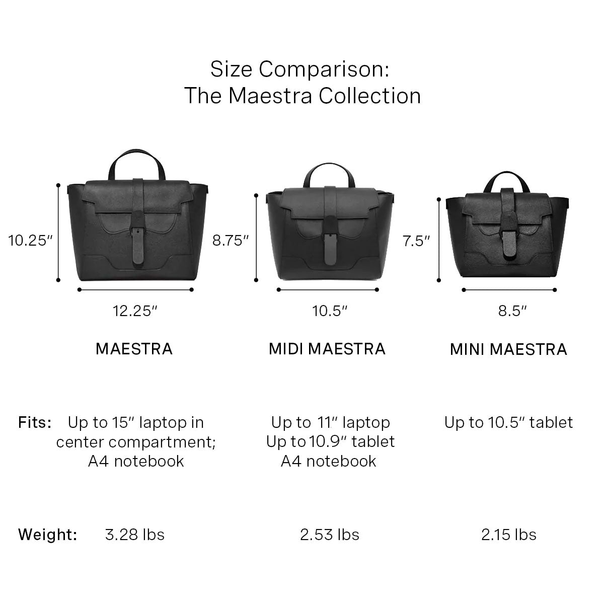 SENREVE Maestra Bag: Luxury Leather Handbag - Made in Italy