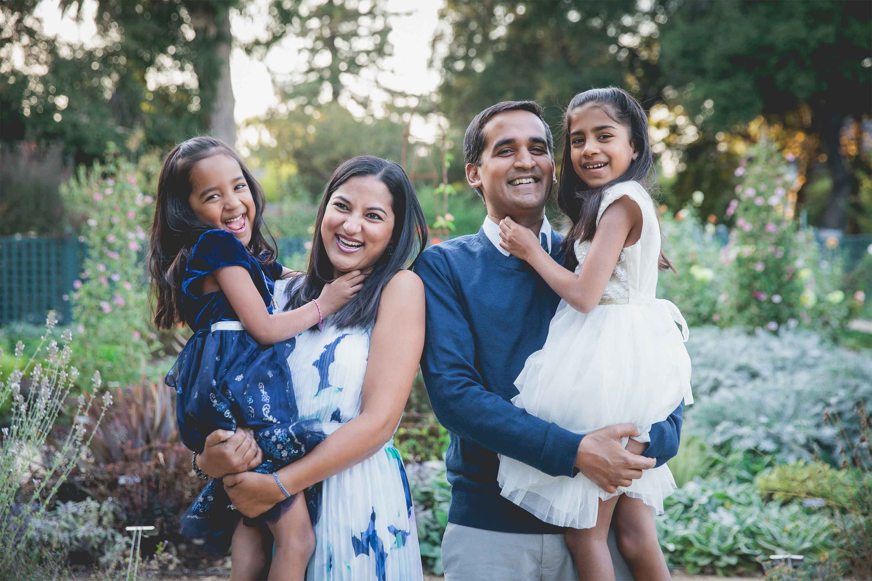 Parul and her family