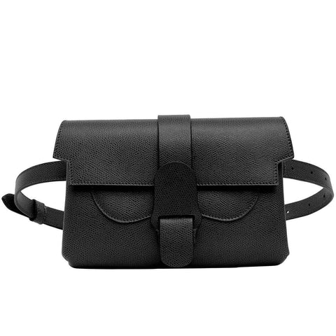 SENREVE / Aria Belt Bag in Pebbled Noir