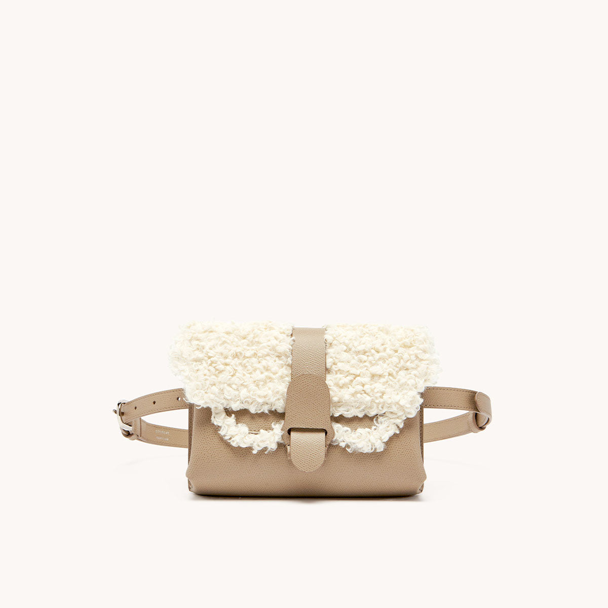 Senreve Sale, Aria Belt Bag, Pebbled in White