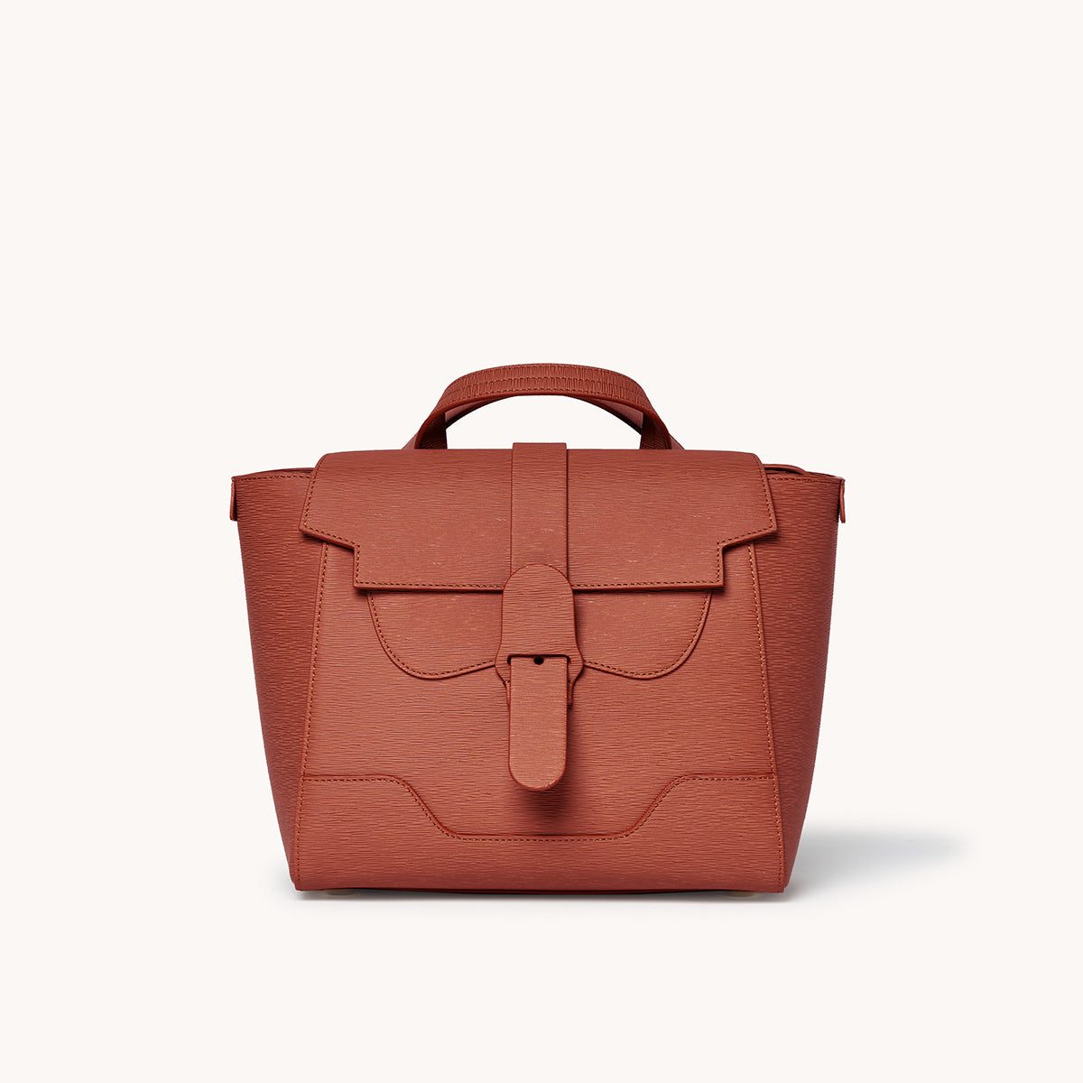 Vegan Leather Birkin-Inspired Handbag with Scarf