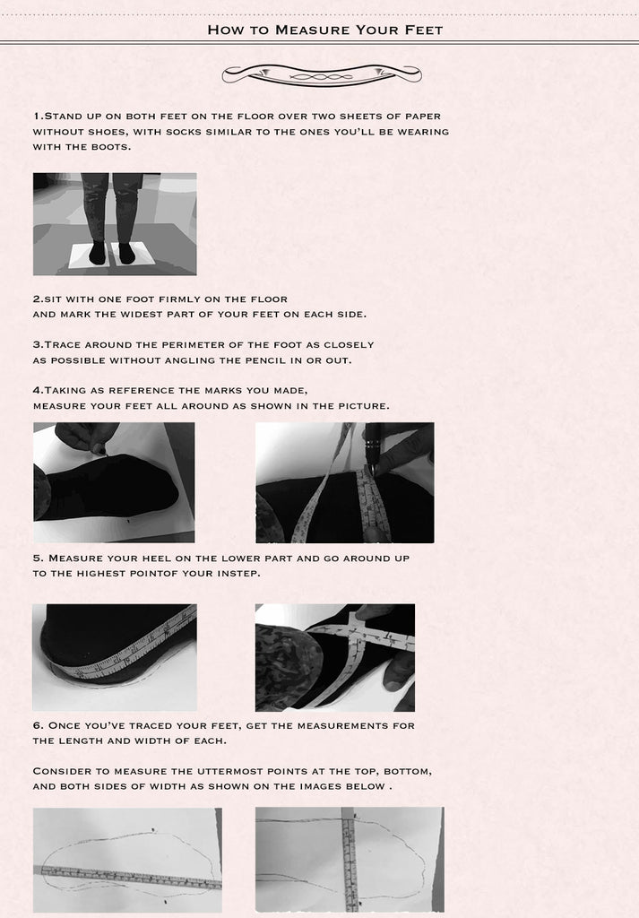 Boots Sizing Guide, Measure Boot Width