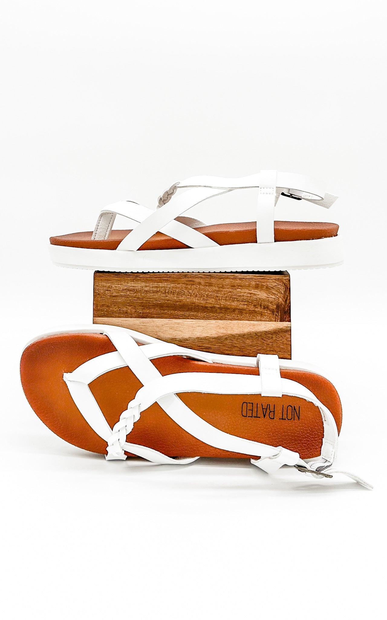 Not Rated Sela Sandal in White