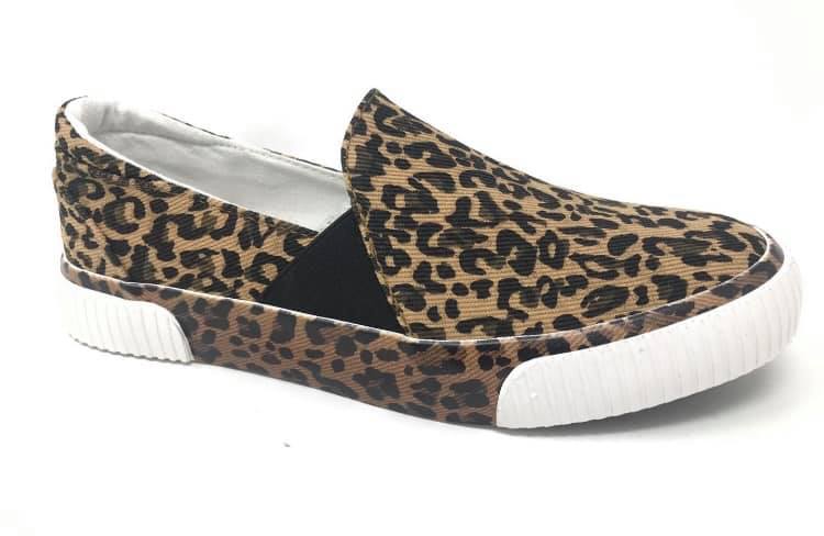 Very G Roxanne Sneaker in Leopard - cantonclothingcompany