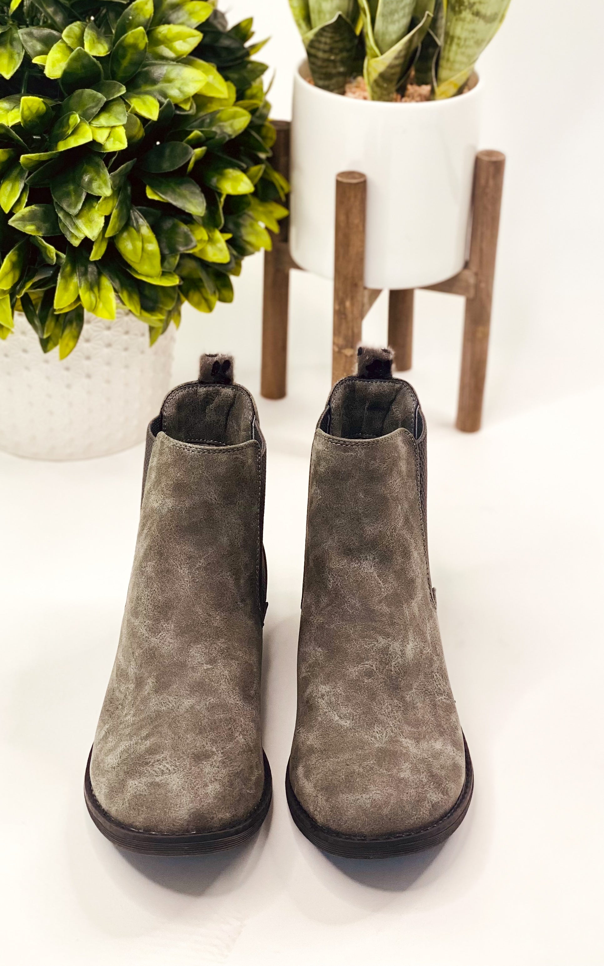 Very G Blake Booties in Grey