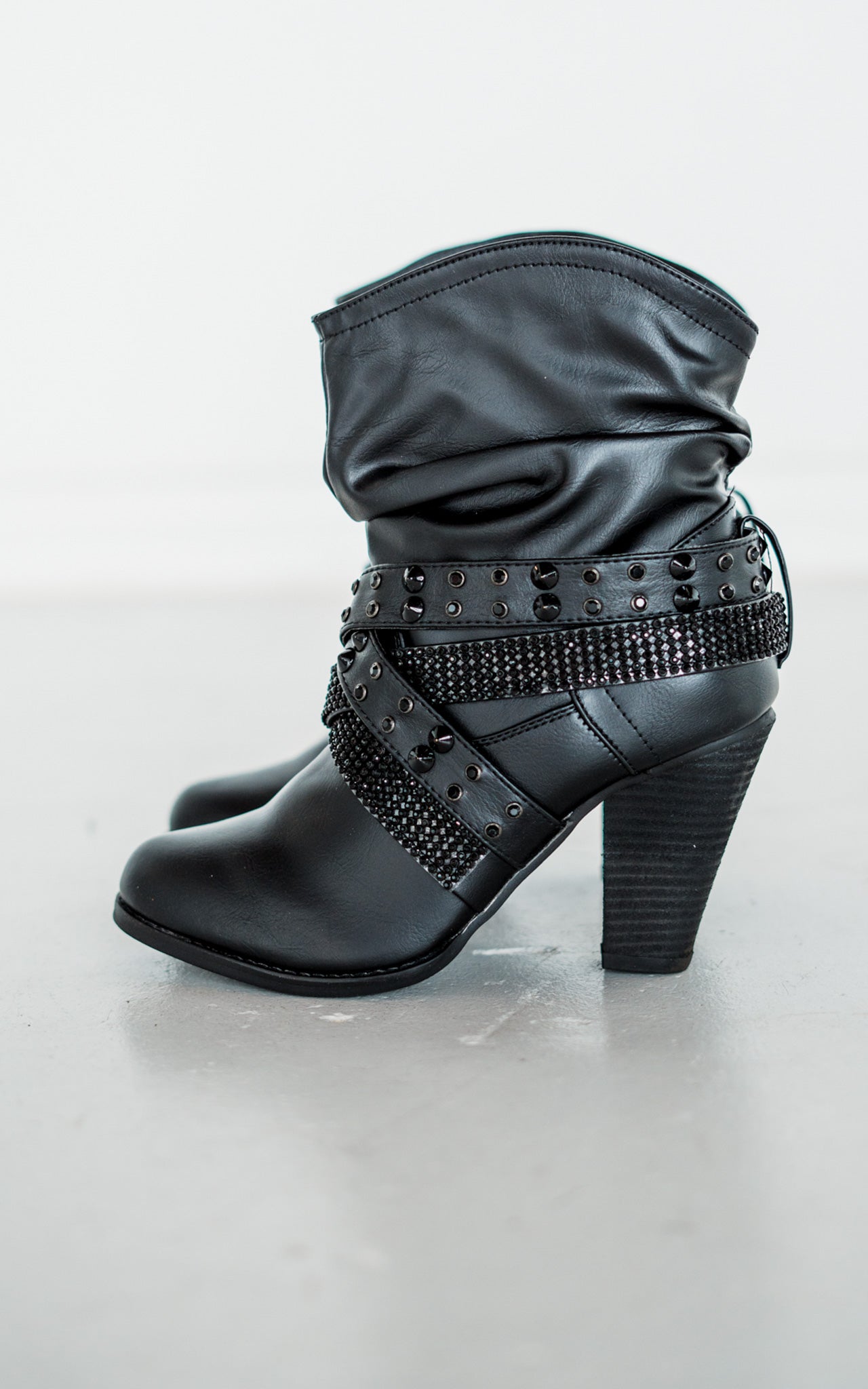 Not Rated Short Change Booties in Black