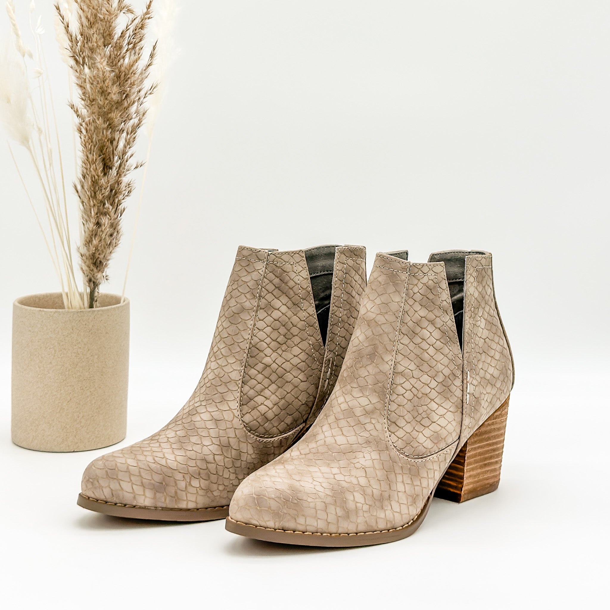 Not Rated Tarim Bootie in Taupe