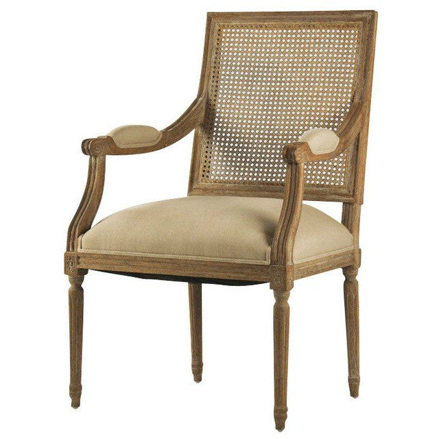 cane back louis chair