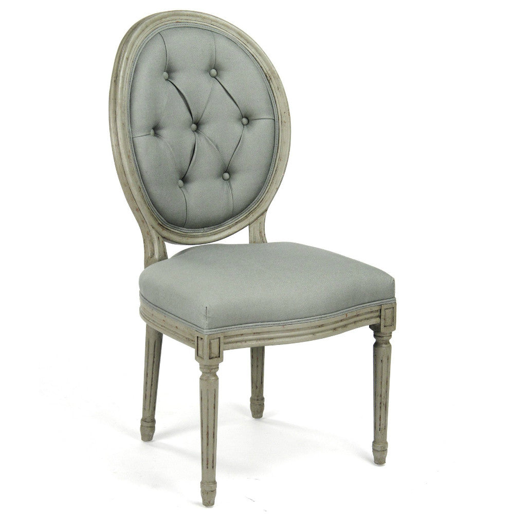 Стул French Oval Arm Dining Chair