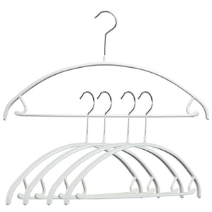 Kitcheniva Adjustable Clip Trousers Hanger - Pack of 100, Pack of