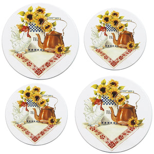 Tin Burner Cover Set, Calypso Basics, Buffalo Check – Reston Lloyd