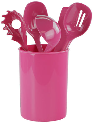 X-Large Plastic Utensil Holder, Fresh Lemon – Reston Lloyd