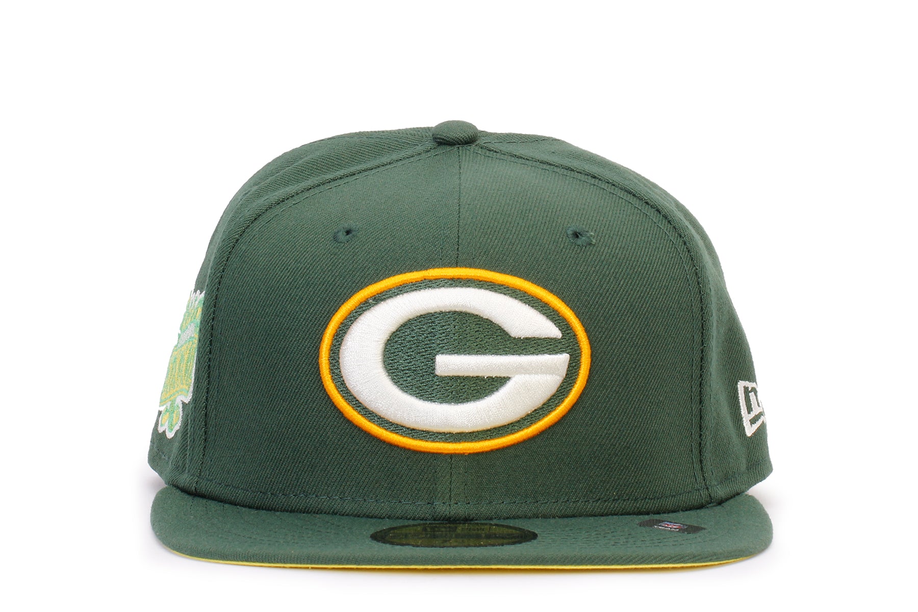 Green Bay Packers 59FIFTY NFL Sideline 23 Green/Yellow/White Fitted - New  Era cap