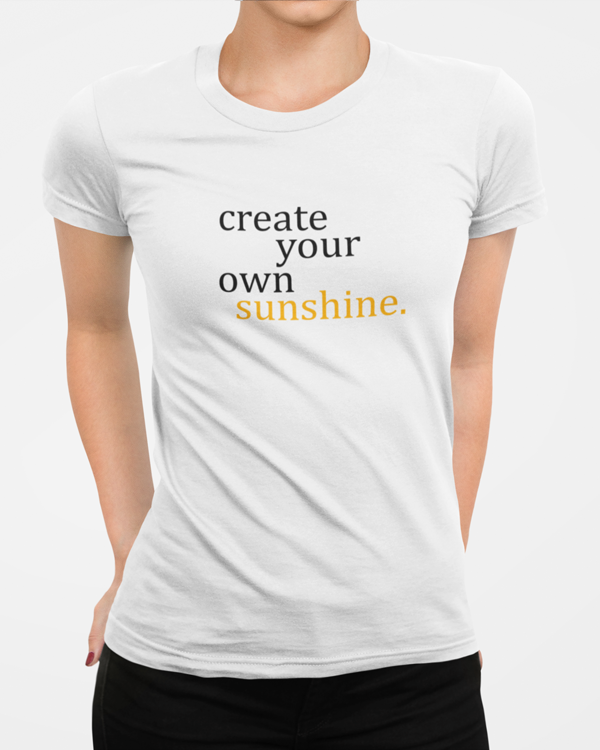 Sunshine Personalised T Shirt T Shirt Design Print Builder