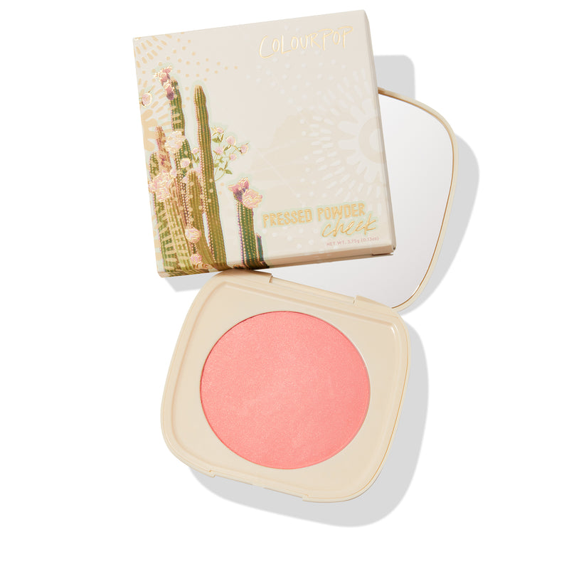 pink pressed powder