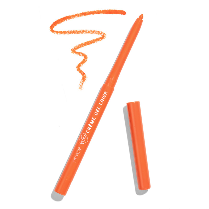 orange eyeliner pencil