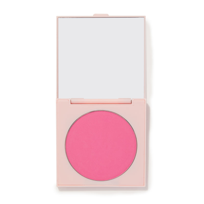 pink pressed powder