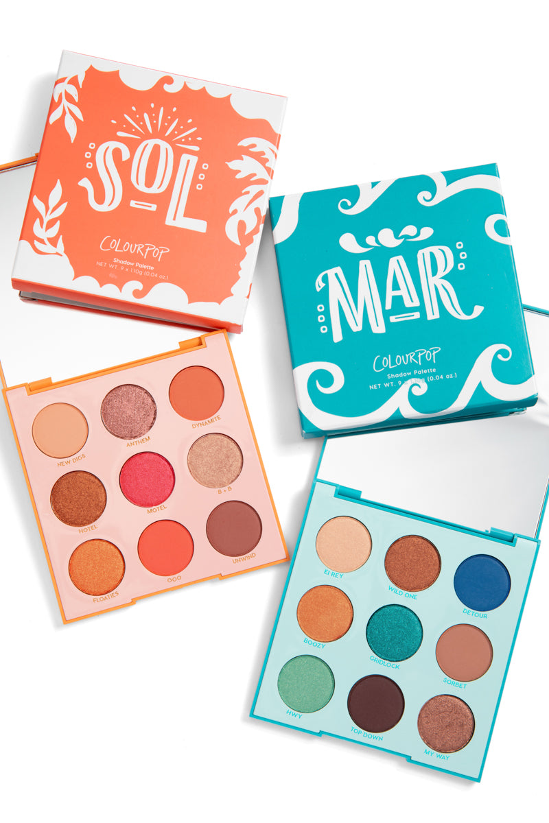 Znalezione obrazy dla zapytania Colourpop the Mar Shadow Palette