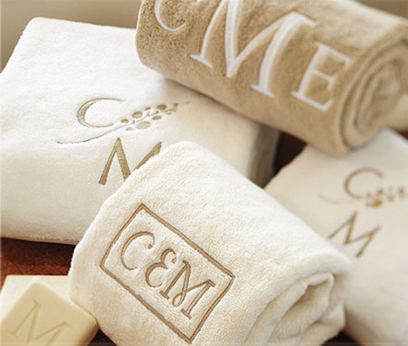 Monogrammed Towels