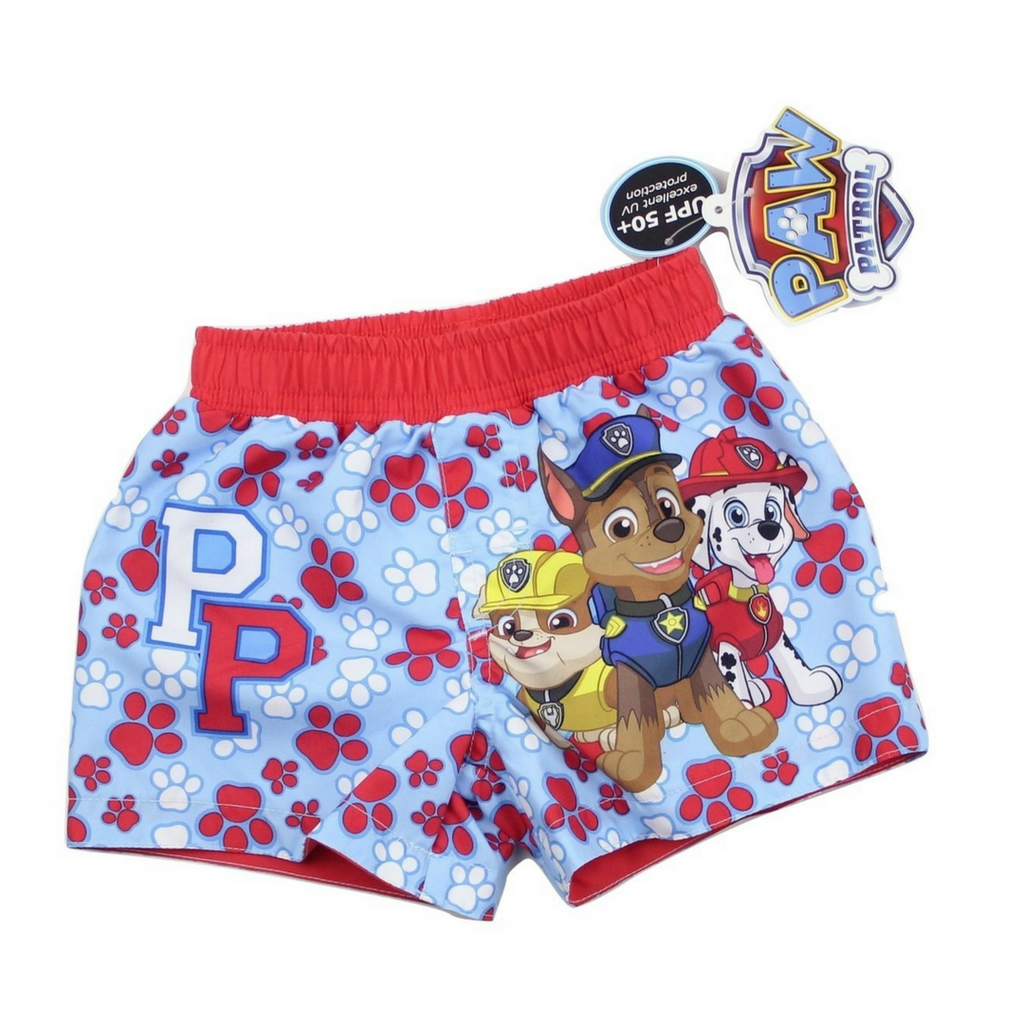 paw patrol swimming trunks