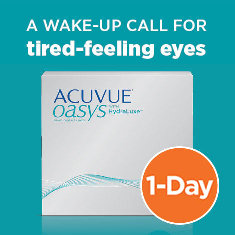 1 Day Acuvue Oasys Hydraluxe Daily Disposable Contact Lenses 90pk from Johnson & Johnson | anytimecontacts.com.au