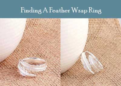 Finding A Feather Wrap Ring