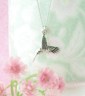 hummingbird necklace