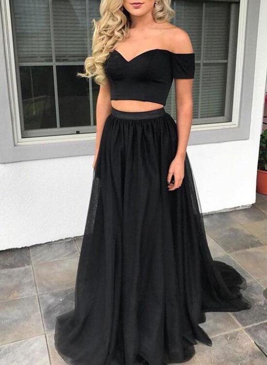 long black formal dress plus size